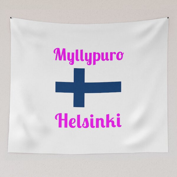 Item preview, Myllypuro Helsinki Finland - Stylish Prints, designed and sold by Fleetwood1994.