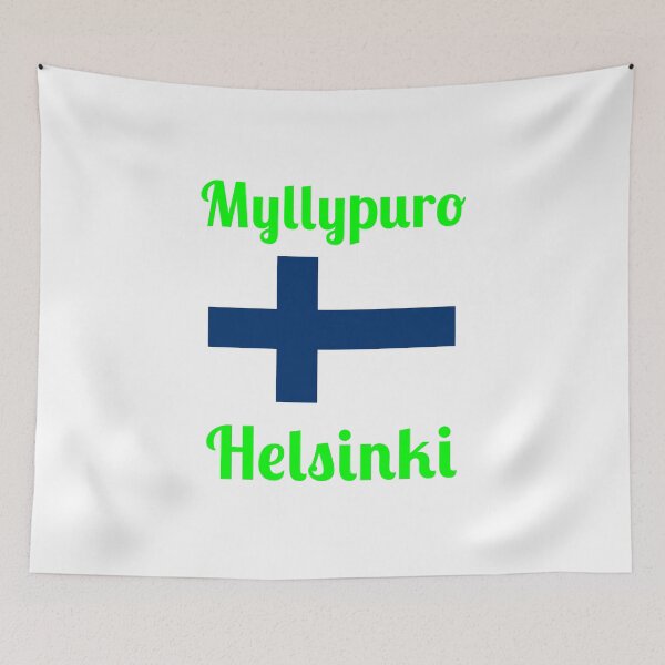 Item preview, Myllypuro Helsinki Finland - Stylish Prints, designed and sold by Fleetwood1994.
