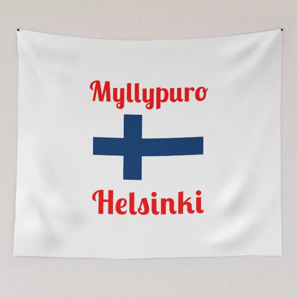 Item preview, Myllypuro Helsinki Finland - Stylish Prints, designed and sold by Fleetwood1994.