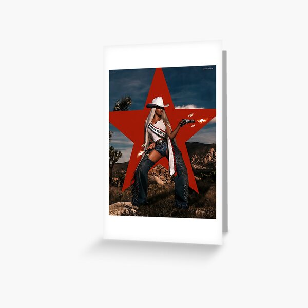 Item preview, Cowboy Carter Fan Art Print designed and sold by Ceremonials-.