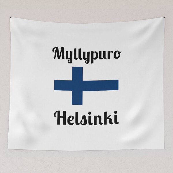 Item preview, Myllypuro Helsinki Finland - Stylish Prints, designed and sold by Fleetwood1994.