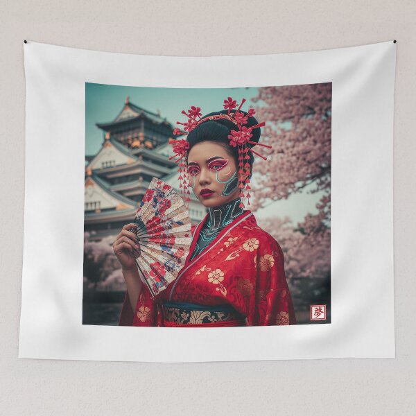 Item preview, Cybernetic Kyoto Beauty: At the Cherry Blossom Castle designed and sold by schwa24jpn.