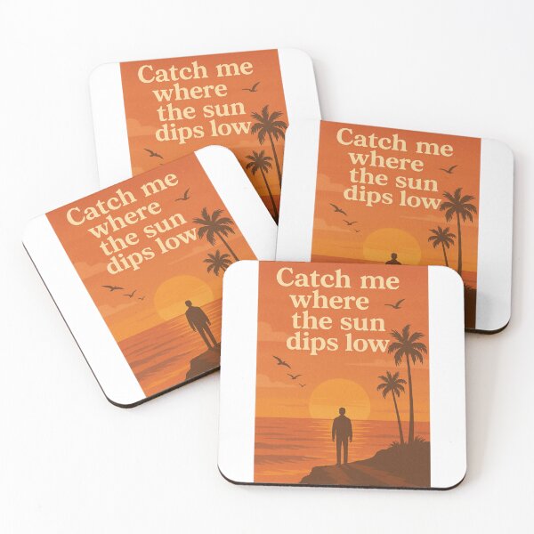 Item preview, Catch Me Where the Sun Dips Low – Sunset Wanderer Design designed and sold by Aube11.