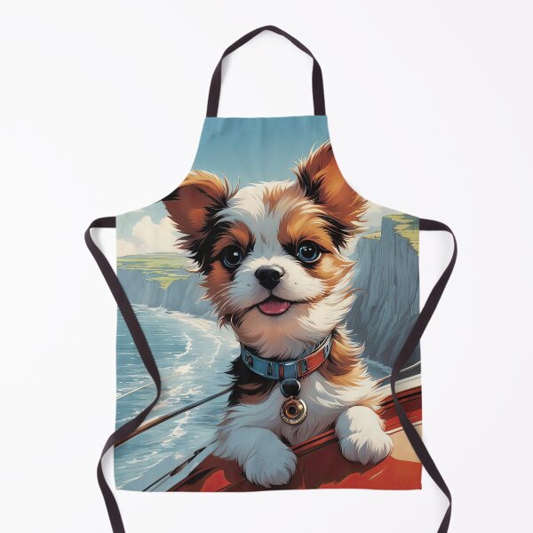Item preview, Puppy sailing by the white cliffs of dover designed and sold by Colin Bentham.