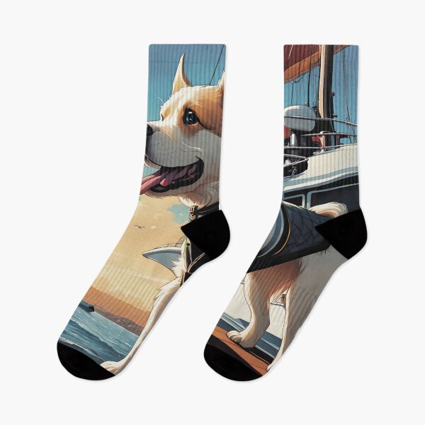 Item preview, Puppy sailing by the white cliffs of dover designed and sold by Colin Bentham.