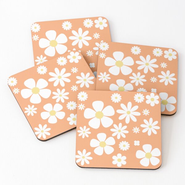 Item preview, Orange Abstact Flower Power Design designed and sold by IrisAndIvy.