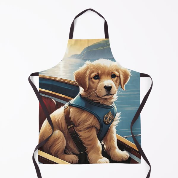 Item preview, Puppy sailing by the white cliffs of dover designed and sold by Colin Bentham.