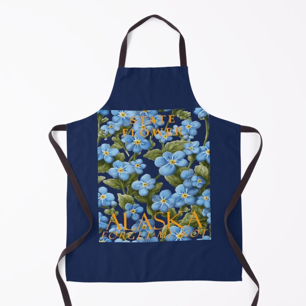 Item preview, Alaska Territory Flower Artistic Forget-Me-Not designed and sold by taiche.
