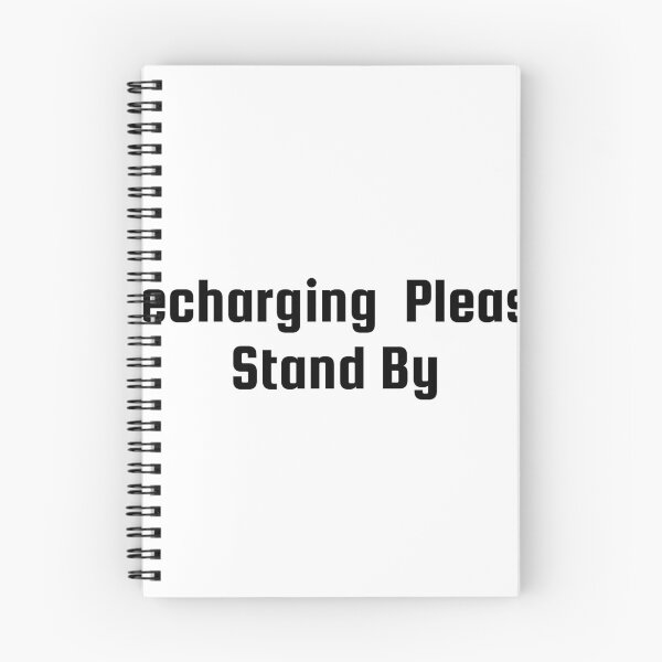 Item preview, Recharging… Please Stand By designed and sold by Ninjacatoff.