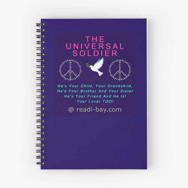 Item preview, The Universal Soldier - At readi-bay designed and sold by AlienAlmanac.