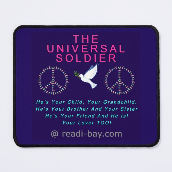 Item preview, The Universal Soldier - At readi-bay designed and sold by AlienAlmanac.