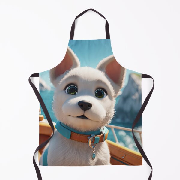 Item preview, Puppy sailing by the white cliffs of dover designed and sold by Colin Bentham.