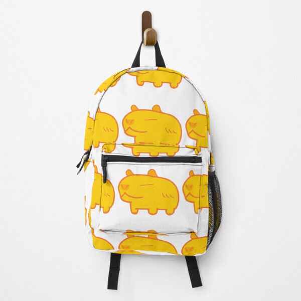 Item preview, Sunny Bright Yellow Summer Capybara designed and sold by MiscibilityArt.