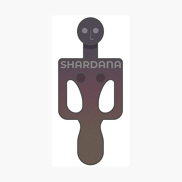 Item preview, Shardana Mother Goddess - A Tribute to Sardinian Heritage designed and sold by Arte Cartoon From TagTeam Group.