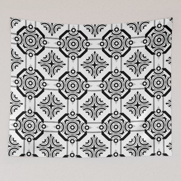 Item preview, Retro Art Deco Geometric Pattern 24.100.2 designed and sold by Space & Care - Art Deco GeoMetrica.