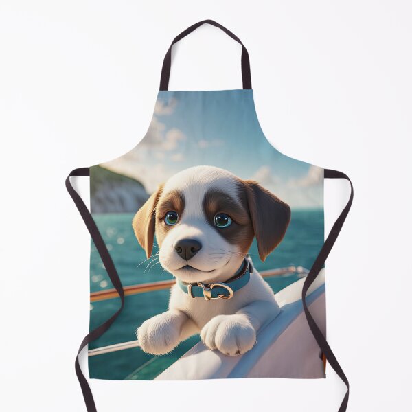 Item preview, Puppy sailing by the white cliffs of dover designed and sold by Colin Bentham.
