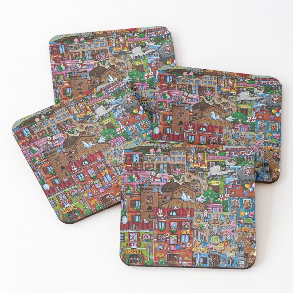 Item preview, Cagliari Lifestyle: A Wacky Day in Cagliari designed and sold by Arte Cartoon From TagTeam Group.