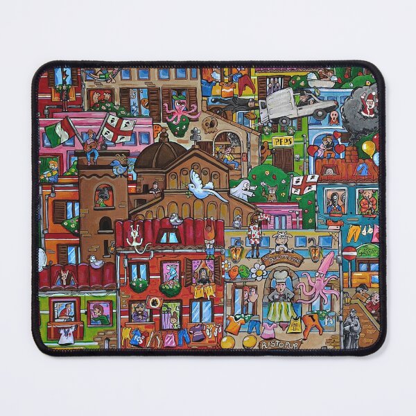 Item preview, Cagliari Lifestyle: A Wacky Day in Cagliari designed and sold by Arte Cartoon From TagTeam Group.