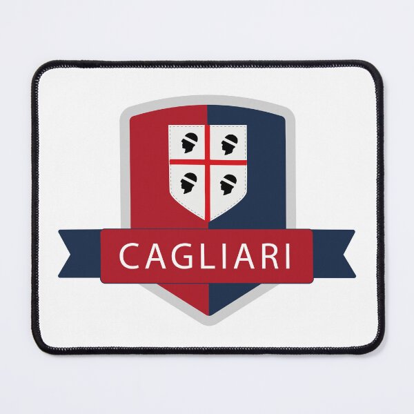 Item preview, Cagliari: Sardinian Pride - Modern Cagliari Emblem designed and sold by Arte Cartoon From TagTeam Group.