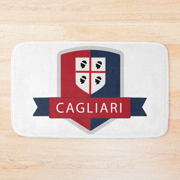 Item preview, Cagliari: Sardinian Pride - Modern Cagliari Emblem designed and sold by Arte Cartoon From TagTeam Group.