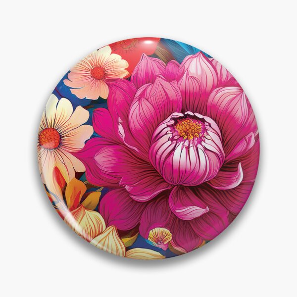 Item preview, Flowers designed and sold by CharlottePlaceArt.