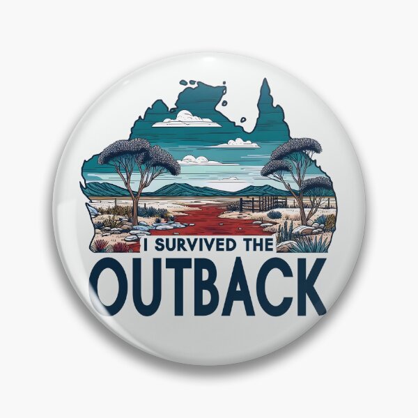 Item preview, I Survived The Outback  designed and sold by HowToCanadian.