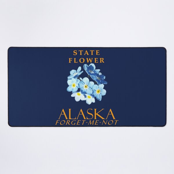 Item preview, Alaska Territory Flower Myosotis Forget-me-not designed and sold by taiche.