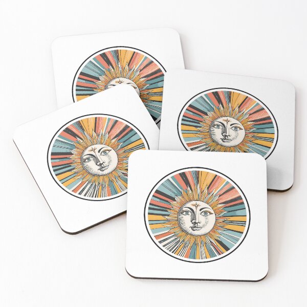Item preview, COLORFUL SUN STICKER designed and sold by infinitearte.