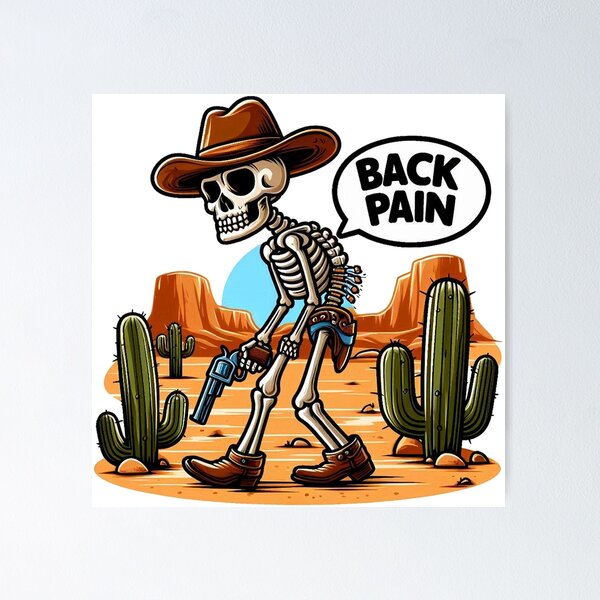 Item preview, Back Pain Skeleton designed and sold by francous03.
