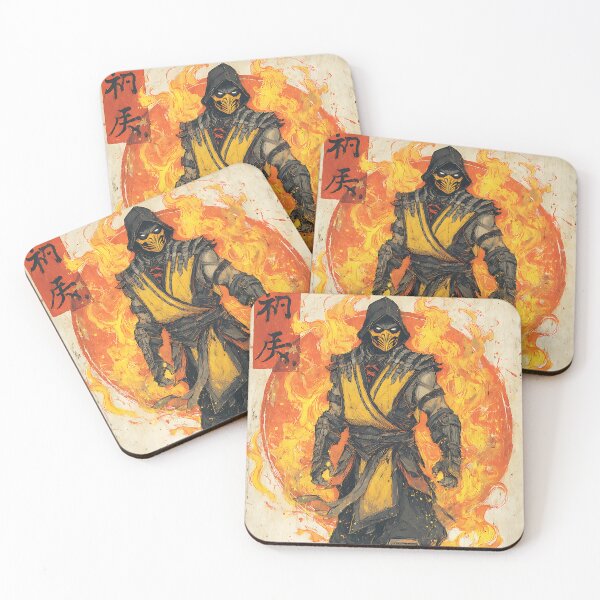 Item preview, Hellspawn Scorpion Mortal Kombat designed and sold by bapupa.