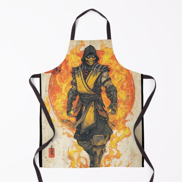 Item preview, Hellspawn Scorpion Mortal Kombat designed and sold by bapupa.