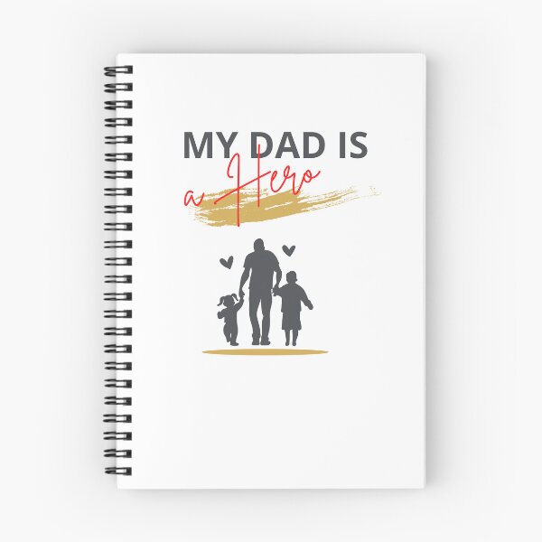 Item preview, My Dad Is My Hero | Father's Day Tribute T-Shirt designed and sold by SKStyle.