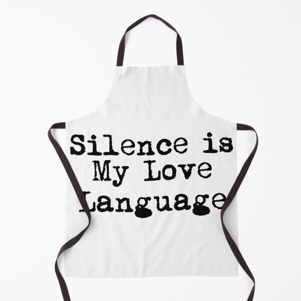 Item preview, Silence is My Love Language designed and sold by Ninjacatoff.