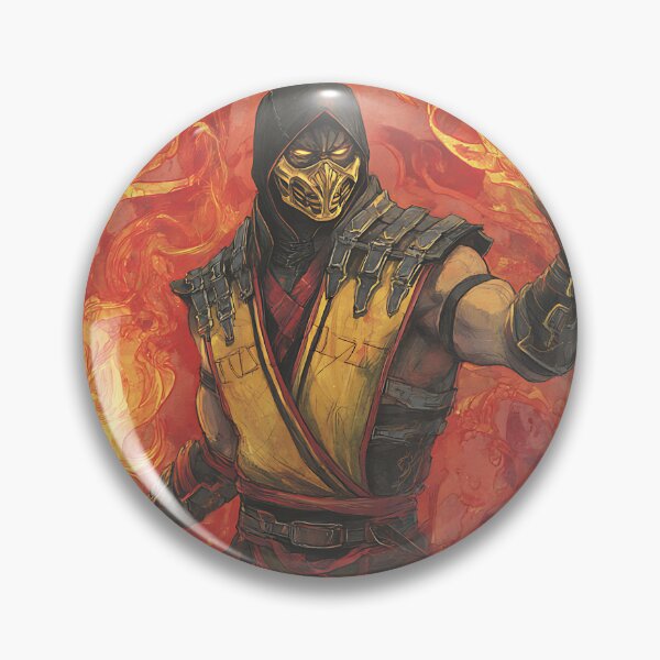 Item preview, Get Over Here Scorpion Mortal Kombat designed and sold by bapupa.
