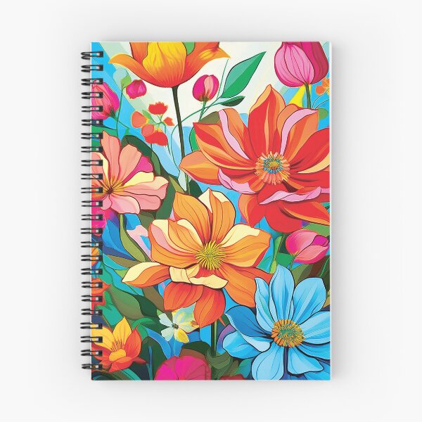 Item preview, Pretty Colorful Flowers designed and sold by CharlottePlaceArt.