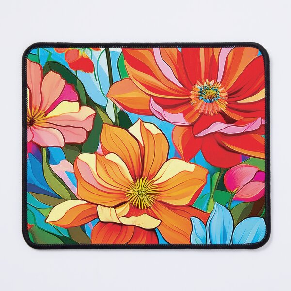 Item preview, Pretty Colorful Flowers designed and sold by CharlottePlaceArt.
