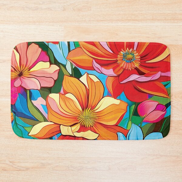 Item preview, Pretty Colorful Flowers designed and sold by CharlottePlaceArt.