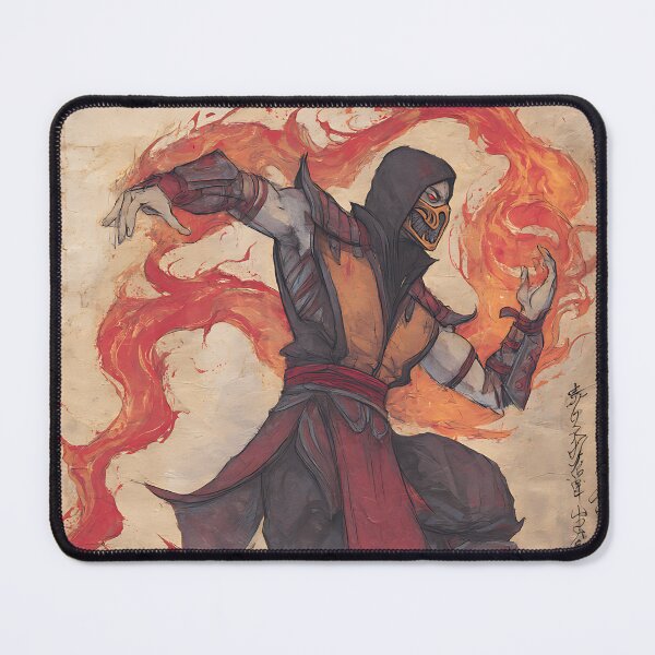 Item preview, Netherrealm Scorpion Mortal Kombat designed and sold by bapupa.