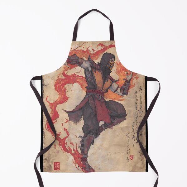 Item preview, Netherrealm Scorpion Mortal Kombat designed and sold by bapupa.