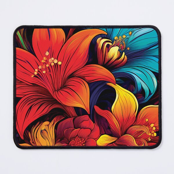 Item preview, Pretty Colorful Flowers designed and sold by CharlottePlaceArt.