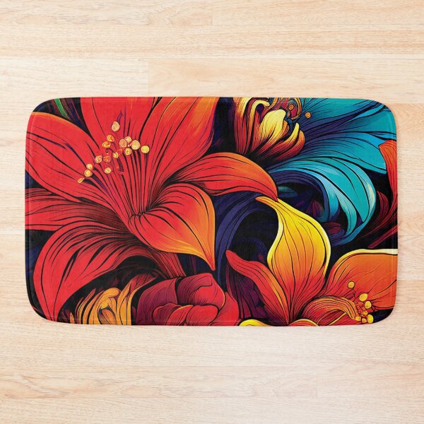 Item preview, Pretty Colorful Flowers designed and sold by CharlottePlaceArt.
