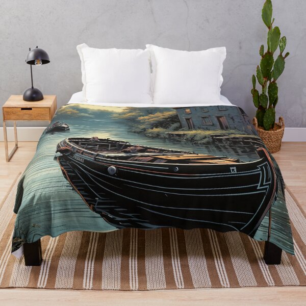 Item preview, Puppy in a canal boat on a river designed and sold by Colin Bentham.