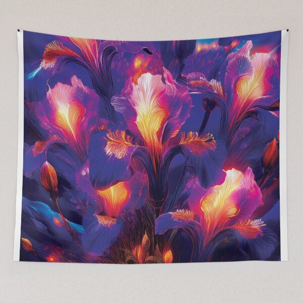Item preview, Pretty Colorful Flowers designed and sold by CharlottePlaceArt.