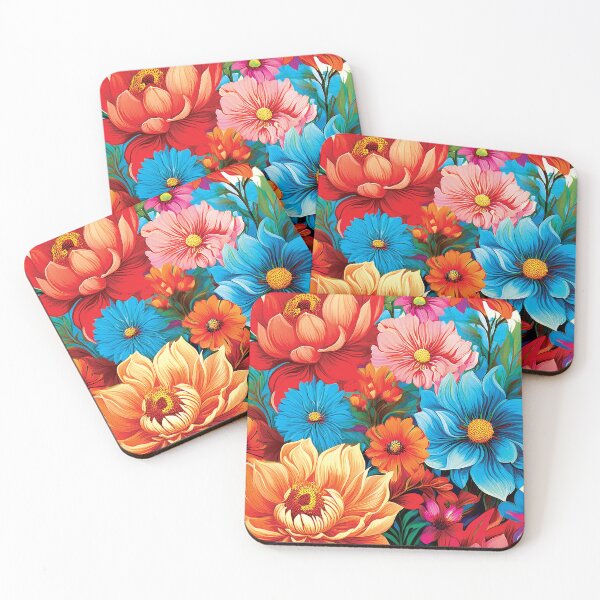 Item preview, Pretty Colorful Flowers designed and sold by CharlottePlaceArt.