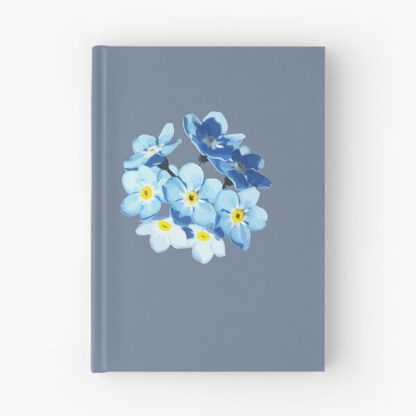 Item preview, Blue Wildlower Myosotis Forget-Me-Not Vector Design designed and sold by taiche.