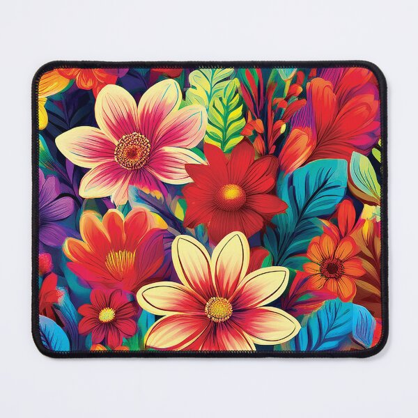 Item preview, Pretty Colorful Flowers designed and sold by CharlottePlaceArt.