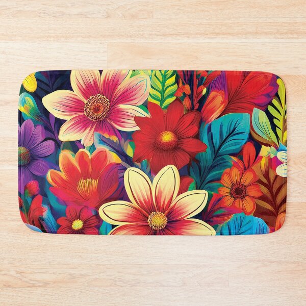 Item preview, Pretty Colorful Flowers designed and sold by CharlottePlaceArt.