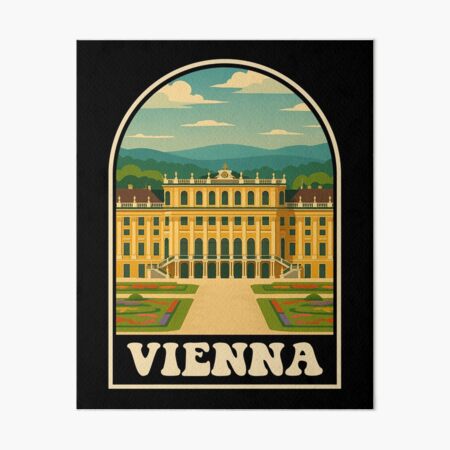 Item preview, Vintage Vienna Austria Travel Art designed and sold by JackCurtis1991.
