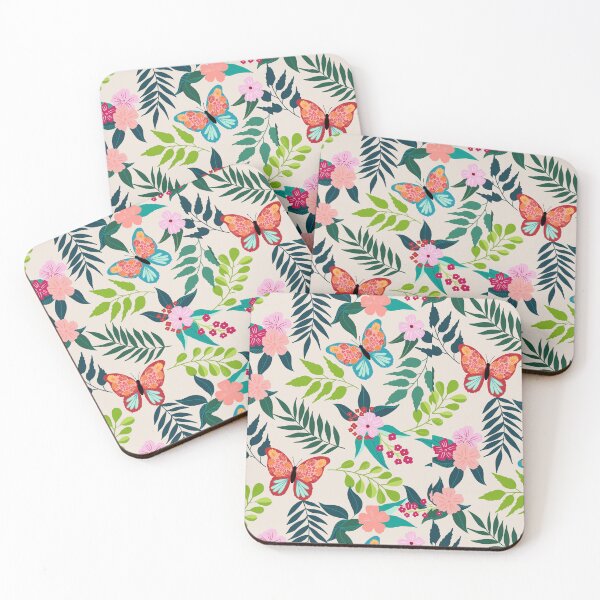 Item preview, Butterflies in the jungle designed and sold by Patterista.