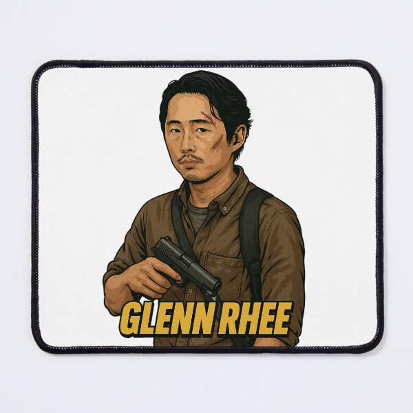 Item preview, The Walking Dead Glen designed and sold by StickerPOP-now.